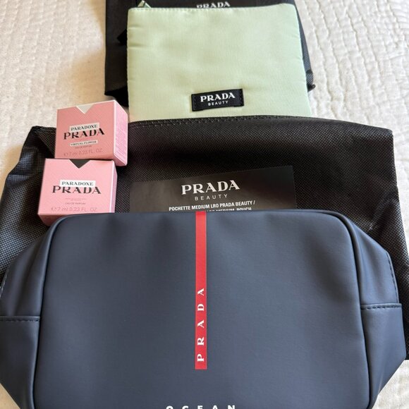 PRADA BEAUTY BAGS - Picture 1 of 9